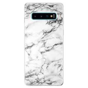Odolné silikonové pouzdro iSaprio - White Marble 01 - Samsung Galaxy S10 vyobraziť
