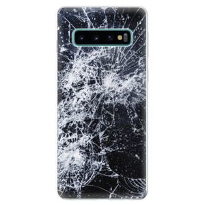 Odolné silikonové pouzdro iSaprio - Cracked - Samsung Galaxy S10 vyobraziť