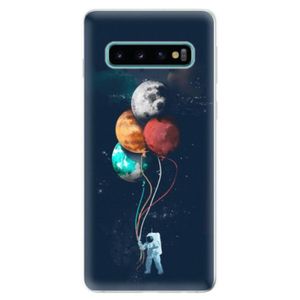 Odolné silikonové pouzdro iSaprio - Balloons 02 - Samsung Galaxy S10 vyobraziť