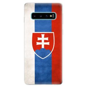 Odolné silikonové pouzdro iSaprio - Slovakia Flag - Samsung Galaxy S10 vyobraziť