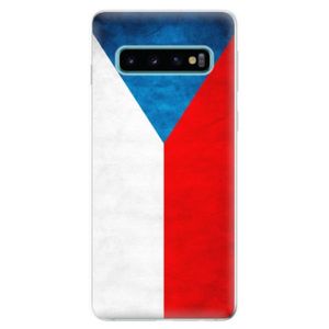 Odolné silikonové pouzdro iSaprio - Czech Flag - Samsung Galaxy S10 vyobraziť