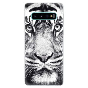 Odolné silikonové pouzdro iSaprio - Tiger Face - Samsung Galaxy S10 vyobraziť