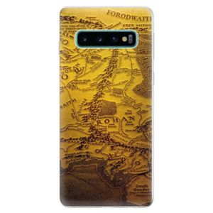 Odolné silikonové pouzdro iSaprio - Old Map - Samsung Galaxy S10 vyobraziť