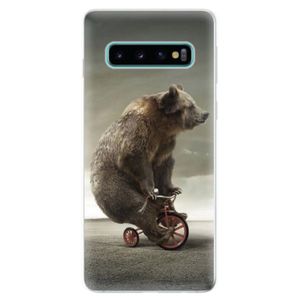 Odolné silikonové pouzdro iSaprio - Bear 01 - Samsung Galaxy S10 vyobraziť