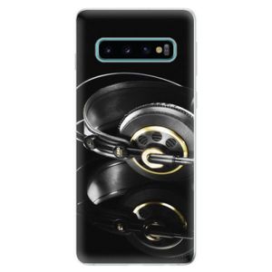 Odolné silikonové pouzdro iSaprio - Headphones 02 - Samsung Galaxy S10 vyobraziť