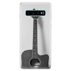 Odolné silikonové pouzdro iSaprio - Guitar 01 - Samsung Galaxy S10 vyobraziť
