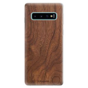 Odolné silikonové pouzdro iSaprio - Wood 10 - Samsung Galaxy S10 vyobraziť