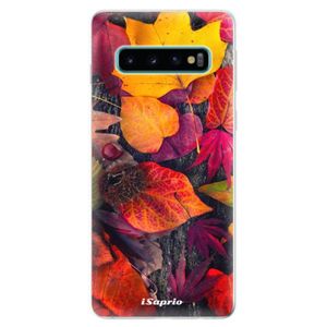 Odolné silikonové pouzdro iSaprio - Autumn Leaves 03 - Samsung Galaxy S10 vyobraziť