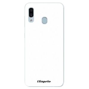 Silikónové puzdro iSaprio - 4Pure - bílý - Samsung Galaxy A30 vyobraziť