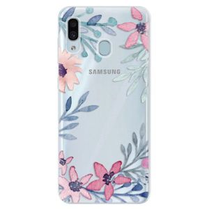 Silikónové puzdro iSaprio - Leaves and Flowers - Samsung Galaxy A30 vyobraziť