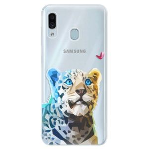 Silikónové puzdro iSaprio - Leopard With Butterfly - Samsung Galaxy A30 vyobraziť