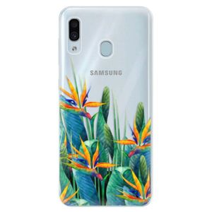 Silikónové puzdro iSaprio - Exotic Flowers - Samsung Galaxy A30 vyobraziť