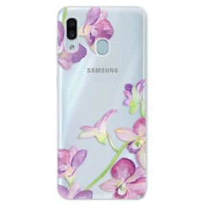 Silikónové puzdro iSaprio - Purple Orchid - Samsung Galaxy A30 vyobraziť