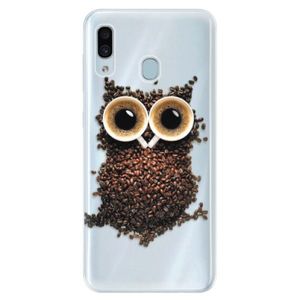 Silikónové puzdro iSaprio - Owl And Coffee - Samsung Galaxy A30 vyobraziť