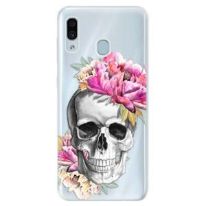 Silikónové puzdro iSaprio - Pretty Skull - Samsung Galaxy A30 vyobraziť