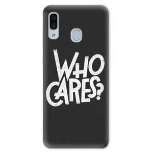 Silikónové puzdro iSaprio - Who Cares - Samsung Galaxy A30 vyobraziť