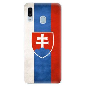 Silikónové puzdro iSaprio - Slovakia Flag - Samsung Galaxy A30 vyobraziť