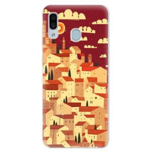 Silikónové puzdro iSaprio - Mountain City - Samsung Galaxy A30 vyobraziť