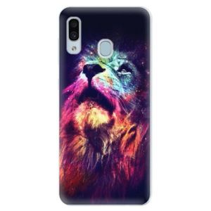 Silikónové puzdro iSaprio - Lion in Colors - Samsung Galaxy A30 vyobraziť