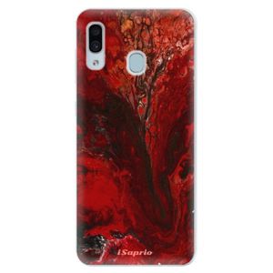 Silikónové puzdro iSaprio - RedMarble 17 - Samsung Galaxy A30 vyobraziť