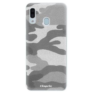 Silikónové puzdro iSaprio - Gray Camuflage 02 - Samsung Galaxy A30 vyobraziť