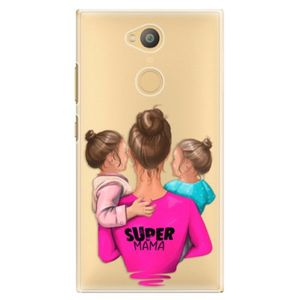 Plastové puzdro iSaprio - Super Mama - Two Girls - Sony Xperia L2 vyobraziť