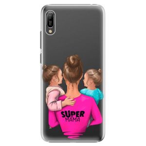 Plastové puzdro iSaprio - Super Mama - Two Girls - Huawei Y6 2019 vyobraziť