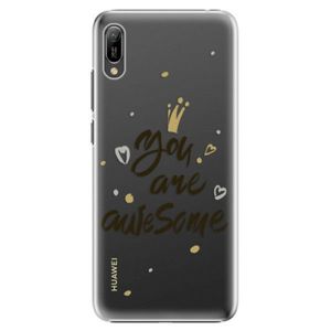 Plastové puzdro iSaprio - You Are Awesome - black - Huawei Y6 2019 vyobraziť