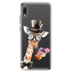 Plastové puzdro iSaprio - Sir Giraffe - Huawei Y6 2019 vyobraziť