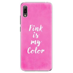 Plastové puzdro iSaprio - Pink is my color - Huawei Y6 2019 vyobraziť