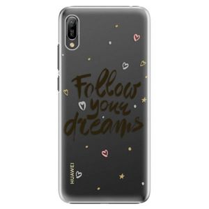 Plastové puzdro iSaprio - Follow Your Dreams - black - Huawei Y6 2019 vyobraziť