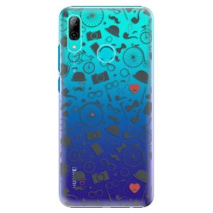 Plastové puzdro iSaprio - Vintage Pattern 01 - black - Huawei P Smart 2019 vyobraziť