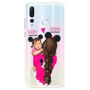 Plastové puzdro iSaprio - Mama Mouse Brunette and Girl - Huawei Nova 4 vyobraziť