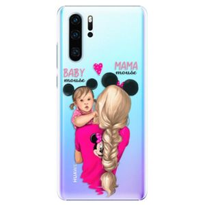 Plastové puzdro iSaprio - Mama Mouse Blond and Girl - Huawei P30 Pro vyobraziť