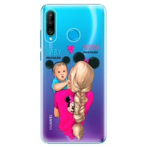 Plastové puzdro iSaprio - Mama Mouse Blonde and Boy - Huawei P30 Lite vyobraziť