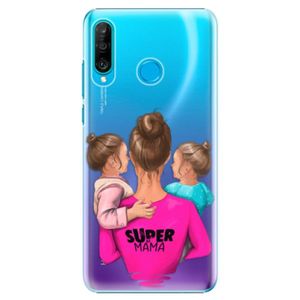 Plastové puzdro iSaprio - Super Mama - Two Girls - Huawei P30 Lite vyobraziť