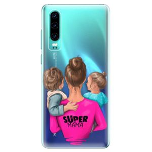 Plastové puzdro iSaprio - Super Mama - Boy and Girl - Huawei P30 vyobraziť