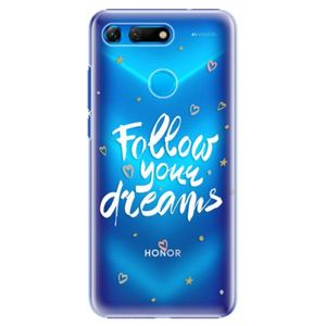 Plastové puzdro iSaprio - Follow Your Dreams - white - Huawei Honor View 20 vyobraziť