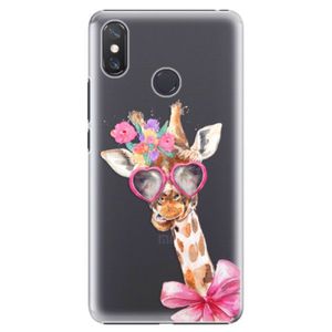Plastové puzdro iSaprio - Lady Giraffe - Xiaomi Mi Max 3 vyobraziť