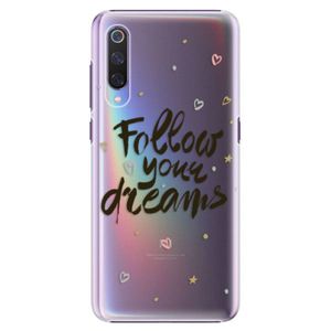 Plastové puzdro iSaprio - Follow Your Dreams - black - Xiaomi Mi 9 vyobraziť