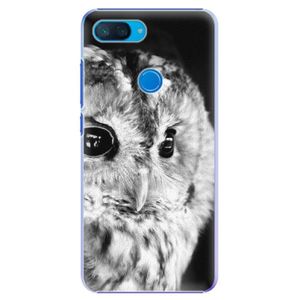 Plastové puzdro iSaprio - BW Owl - Xiaomi Mi 8 Lite vyobraziť