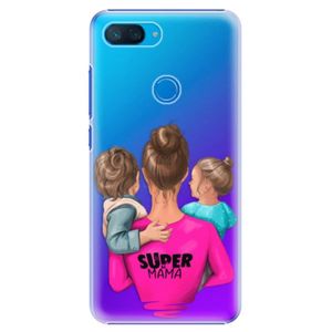 Plastové puzdro iSaprio - Super Mama - Boy and Girl - Xiaomi Mi 8 Lite vyobraziť