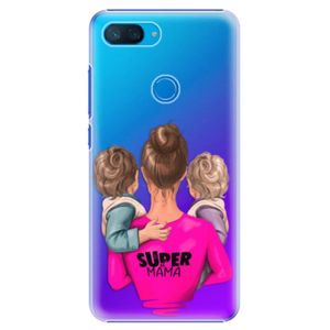Plastové puzdro iSaprio - Super Mama - Two Boys - Xiaomi Mi 8 Lite vyobraziť