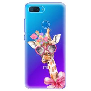 Plastové puzdro iSaprio - Lady Giraffe - Xiaomi Mi 8 Lite vyobraziť