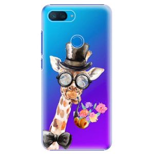 Plastové puzdro iSaprio - Sir Giraffe - Xiaomi Mi 8 Lite vyobraziť