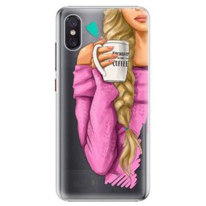Plastové puzdro iSaprio - My Coffe and Blond Girl - Xiaomi Mi 8 Pro vyobraziť