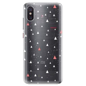 Plastové puzdro iSaprio - Abstract Triangles 02 - white - Xiaomi Mi 8 Pro vyobraziť