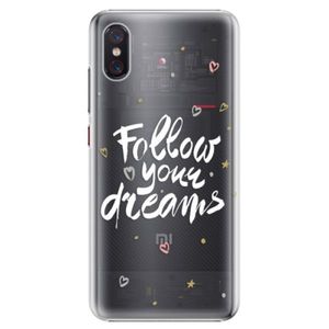 Plastové puzdro iSaprio - Follow Your Dreams - white - Xiaomi Mi 8 Pro vyobraziť