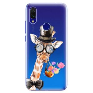 Plastové puzdro iSaprio - Sir Giraffe - Xiaomi Redmi 7 vyobraziť
