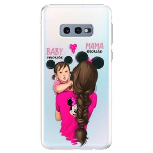 Plastové puzdro iSaprio - Mama Mouse Brunette and Girl - Samsung Galaxy S10e vyobraziť